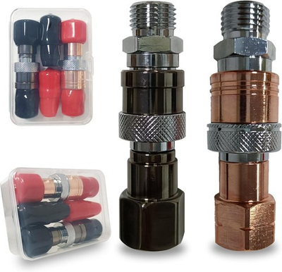 #ad Upgraded Oxy Acetylene Quick ConnectsQuick Connect Hose FittingsCutting Tor... $61.10