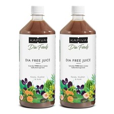 Kapiva Dia Free Juice 1L Pack of 2 Herbal Wellness Drink Free Shipping