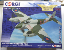 DH MOSQUITO - CORGI AVIATION ARCHIVE - AA34605 - "BLACK RUFE" - 1/32 scale