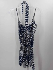 Pre-Owned Lilly Pulitzer Navy Size XS Sleeveless Romper