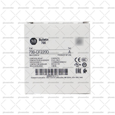 New Allen Bradley 700-CF220D MCS-CF Industrial Control Relay