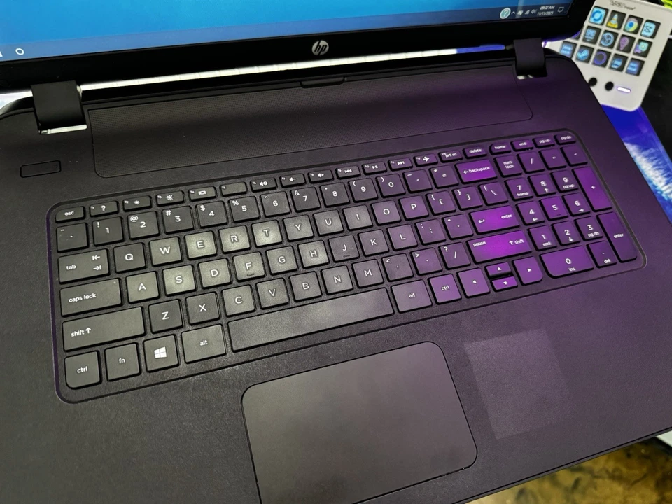 💻Notebook HP💿17-p161dx💿W10 AMD A10 Radeon R6✔️6GB DDR3✔️Unidad de disco duro de 1 TB✔️Unidad de DVD💿 Foto 3 de 4