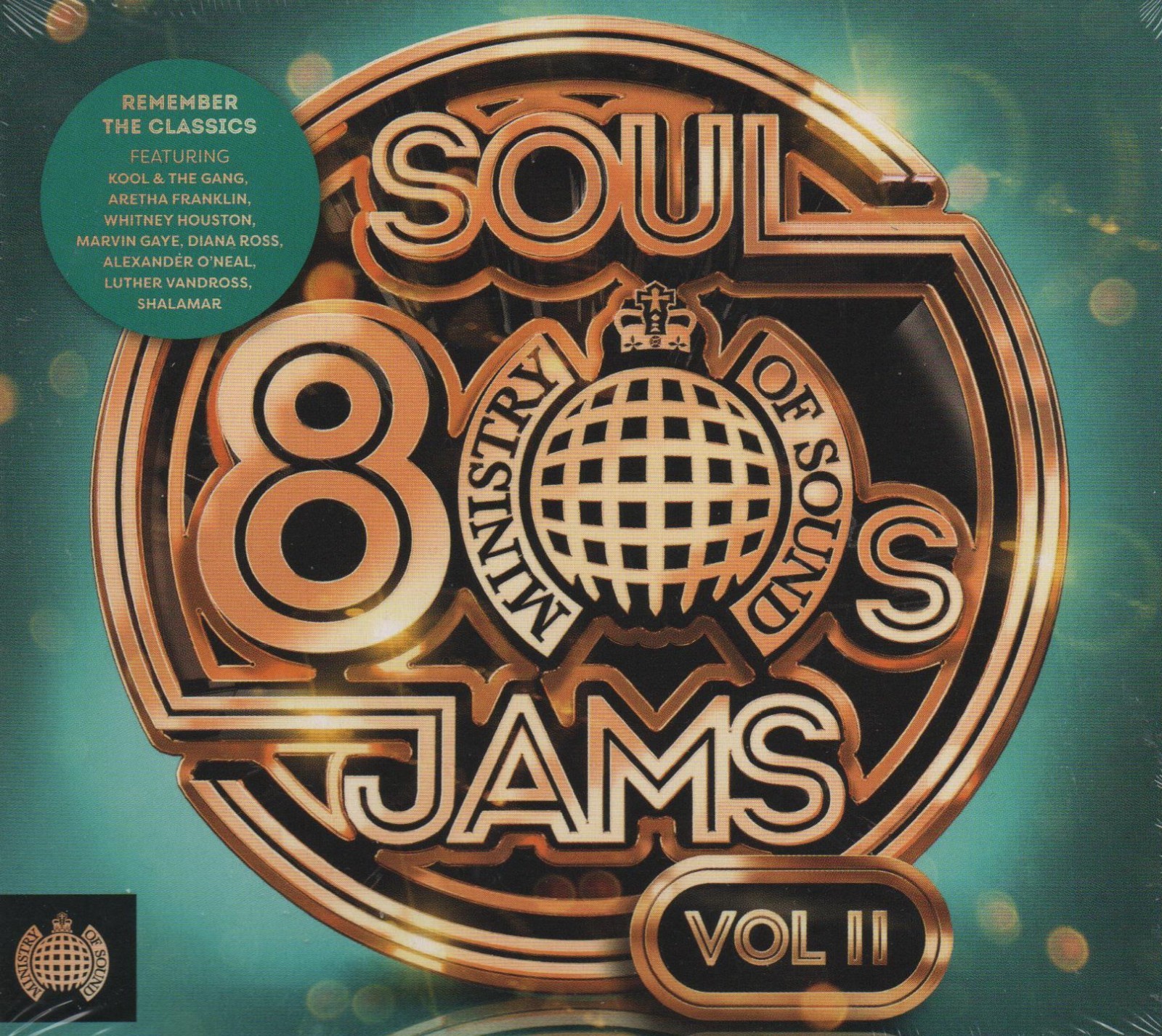80S SOUL JAMS VOL II - LIONEL RICHIE ARETHA FRANKLIN  - 3 CDS - NEW & SEALED!!