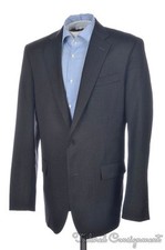 BROOKS BROTHERS Madison Solid Gray 100 Wool Blazer Sport Coat Jacket - 42 L