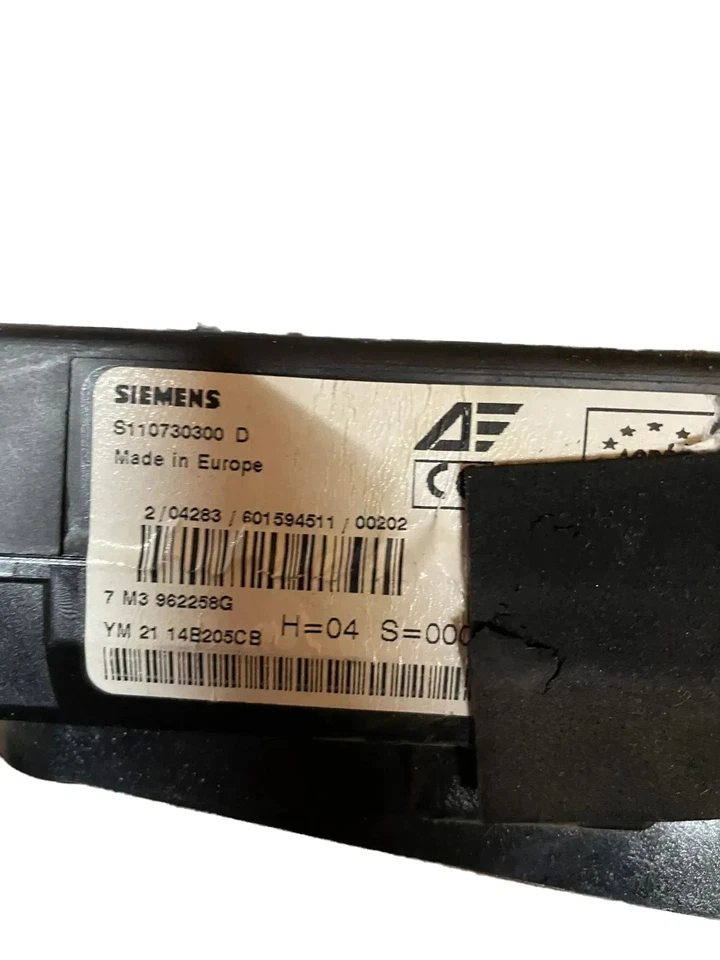 Original VW Sharan Diesel Steuergerät Set 038 906 019J - Bild 3 von 4