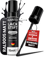 Lackstift Schwarz Matt RAL 9005 15ml Autolack