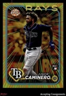 2024 Topps Chrome Radiating Rookies #RR12 Junior Caminero RC ROOKIE SP