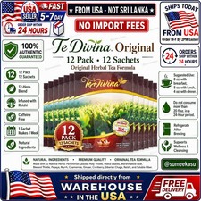 12 Pack TeDlVlNA Original Herbal Tea &ndash; 12 Herb Blend with ReishiFrom USA