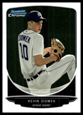 Kevin Ziomek 2013 Bowman Draft Picks & Prospects #BDPP29 Tigers MLB READ