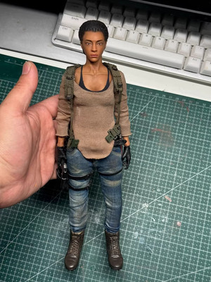 Rare The Walking Dead Sasha Williams 1/6 Action Figure Custom