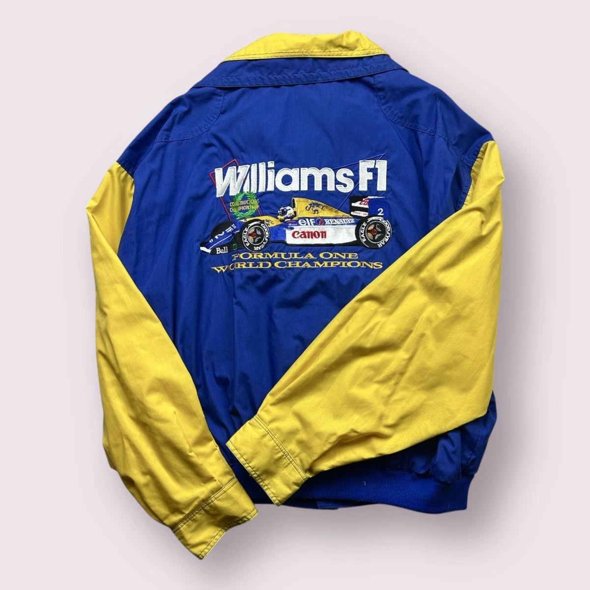 希少 Ford Williams Jacket XL ナイロンスタジャン USA Williams F1 