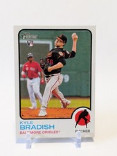 2022 Topps Heritage Kyle Bradish RC #642 Baltimore Orioles - FREE SHIPPING