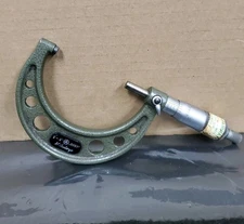 Mitutoyo Outside Micrometer 2-3" Range, .0001" Graduation Used