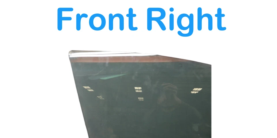 08-14 Mercedes W204 C250 C350 Puerta delantera derecha pasajero lado ventana vidrio OEM Foto 3 de 4