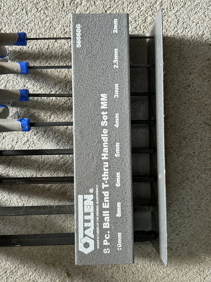 Allen 56660G Metric Ball-Plus T-Thru Handle Set, 8-Piece - Image 3 of 4