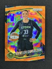 Katie Lou Samuelson 2025 Panini Prizm WNBA 82 Orange Ice Prizms Seattle Storm