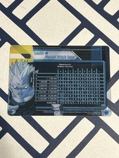 Vegeta fcouter & Physical Attack Table 2004 Score Unlimited Dragon Ball GT TCG