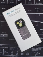 Olight Oclip Pro with Floodlight Spotlight and Red Light Grey Edition