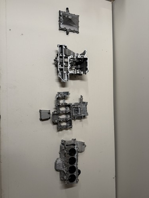 #ad 2003 2004 SUZUKI GSXR1000 OEM ENGINE MOTOR TOP CRANKCASE CRANK CASES BLOCK $320.00