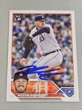 2023 Topps b MASON ENGLERT Tigers In-Person Signed Autographed AUTO