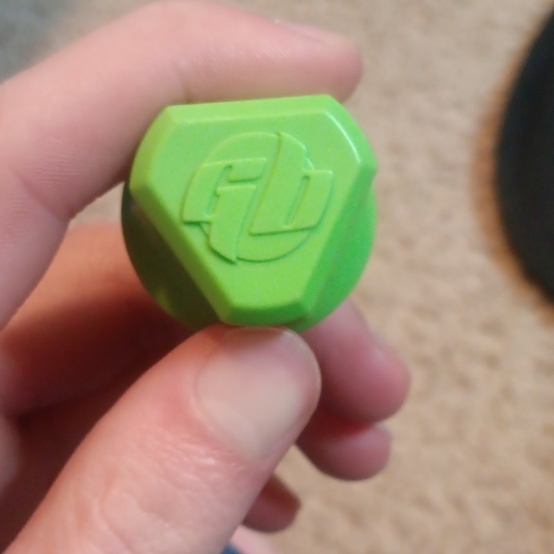 Green Plastic Replacement Part Piece for Collectible Figure Accessory