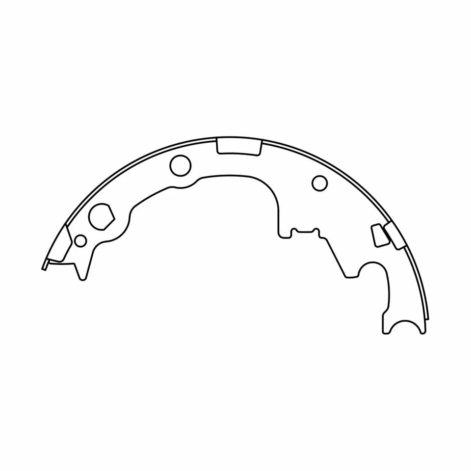 Drum Brake Shoe fits 1984-1995 Plymouth Voyager Grand Voyager  CENTRIC PARTS - Image 4 of 4