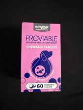 Nutramax Laboratories PROVDC60 Proviable Chewable Tablets For Dogs, Pack of 60