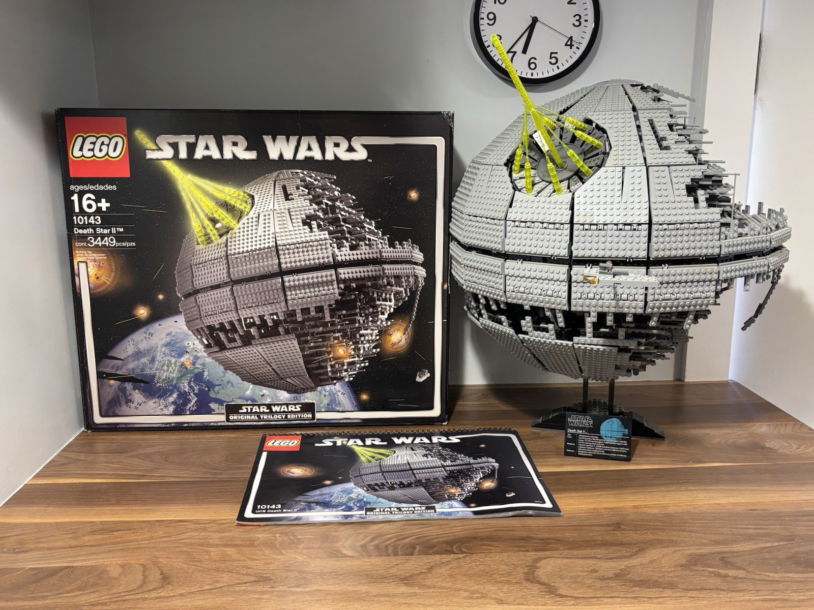 LEGO 10143 UCS Star Wars: Death Star II 100% complete With Manual AND Box!
