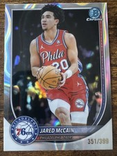 Jared McCain Bowman Chrome /399 Rookie 🔥