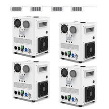 4PCS 1200W Cold Spark Machine Stage Effect DMX Firework DJ Event Party Wedding