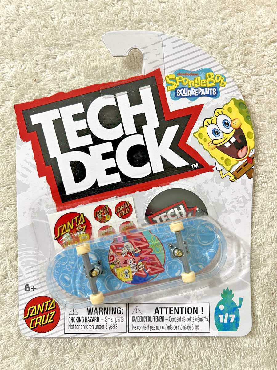 TECH DECK SPONGEBOB SANTA CRUZ COMPLETE SET OF 7 **NEW** | eBay
