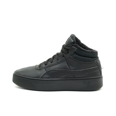PUMA Damen 372205-01 Sneaker Schwarz Leder High-Top Warmfutter Women EU 38