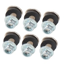 ⁺16 Set Mudguard Bolt Washer Nut Screw Kit M6 Thread Fixing Kit For 50cc 70cc