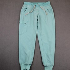 FIGS Joggers Womens Small Blue Zamora Technical Scrub Pants Medical Nurse