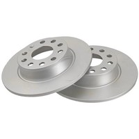 2 Bremsscheiben Voll Nicht BelüFtet Ø 272 Mm 10 Mm A.B.S. FüR U.A. Audi A3