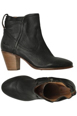 CRICK IT Stiefelette Damen Ankle Boots Booties Gr. EU 39 Leder Schwarz #sr68wf7