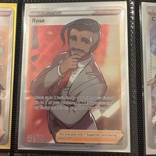 Rose 189/189 Darkness Ablaze Full Art Holo Pokemon Card NM