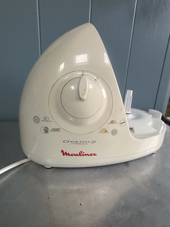 Moulinex Ovatio 2 Tritatutto 500W Base Solo Testato E Funzionante - Immagine 2 di 4