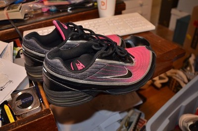 Nike Air Max 97 Fury Womens Running Athletic Shoes 7 Black Pink 386451-006