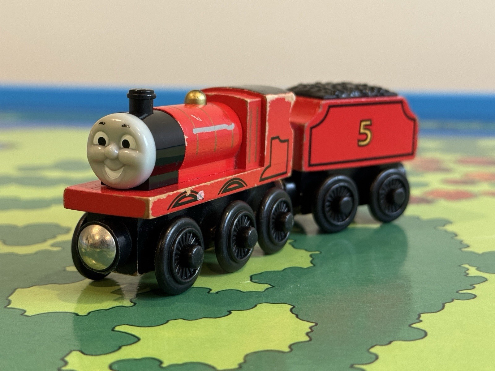 Thomas & Friends Wooden Railway James (2003 Learning Curve)