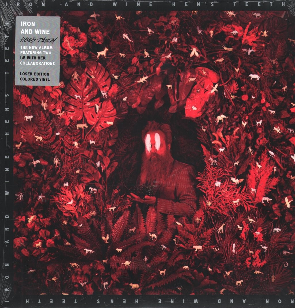 Iron and Wine Hen's Teeth LP vinyl Europe 2026 Loser edition on coloured vinyl