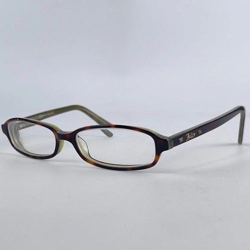 Juicy Couture Unisex Eyeglasses Frame Black & Olive Green Full Rim 50-15 mm