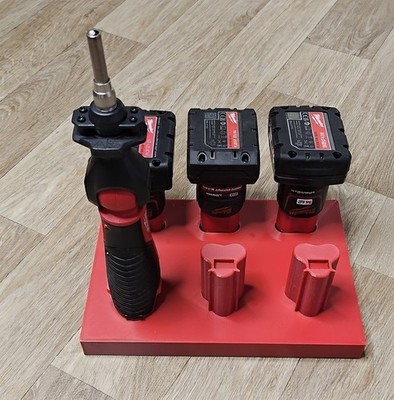 Milwaukee M12 Werkzeug und Akkus Ständer Halter
