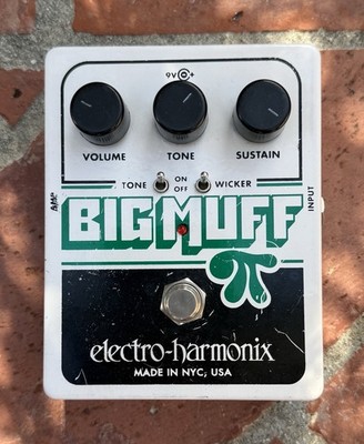 Electro Harmonix Big Muff Tone Wicker Fuzz Distortion Pedal Guitar Effect   USA