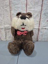 Vintage Hand Puppet Squirrel Plush Puppet Retro Classic