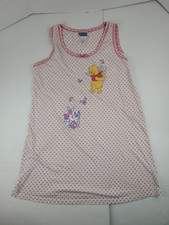 Vintage Winnie the Pooh Sleeveless Night Gown Sleepwear Pooh Piglet Size M Top