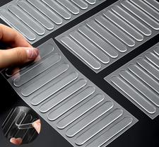 Cabinet Door Bumpers, 40 Pcs Cabinet Bumper Clear Self Adhesive, Rubber Bumpers