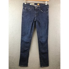 Pilcro and the Letterpress Dark Wash Denim Skinny Jeans Women's Size 28