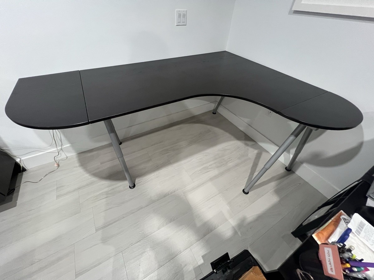 GALANT IKEA DESK SYSTEM BLACK | eBay