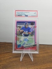 2023 Panini Clearly Donruss - Rated Rookie AUTO Tommy DeVito #97 Pink /15 PSA 9